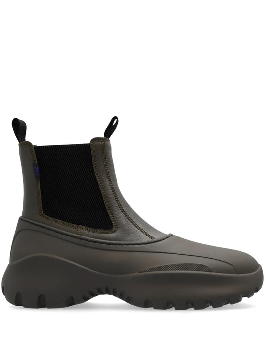 Burberry round-toe boots