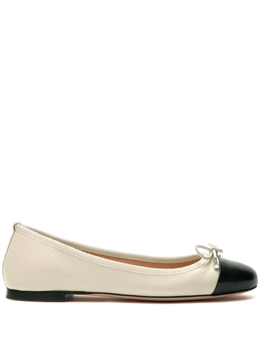 Scarosso Carla leather ballerina shoes