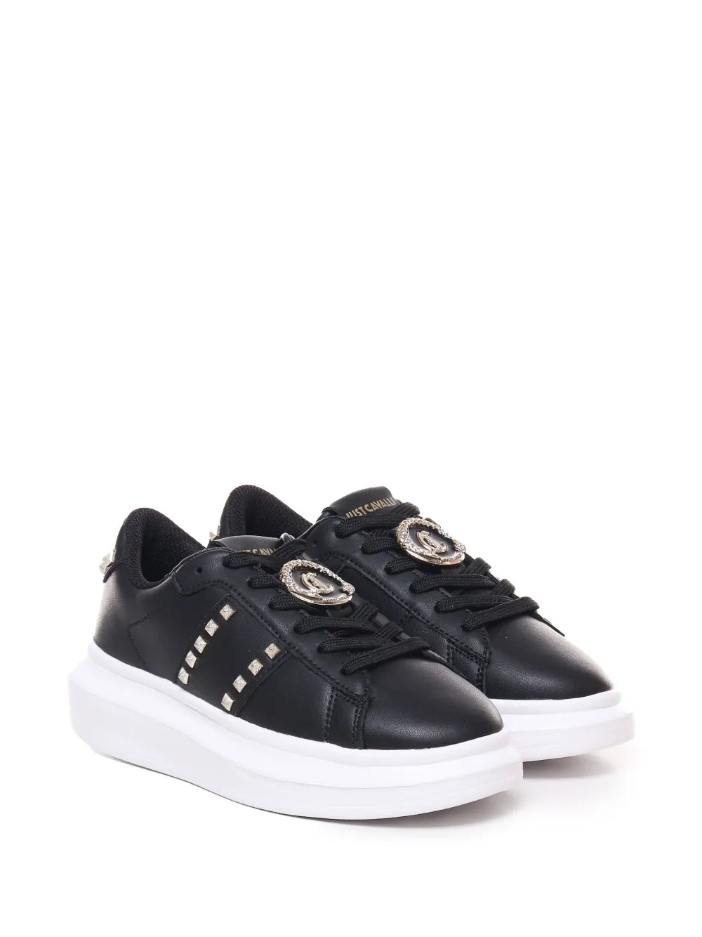 Just Cavalli logo-plaque sneakers