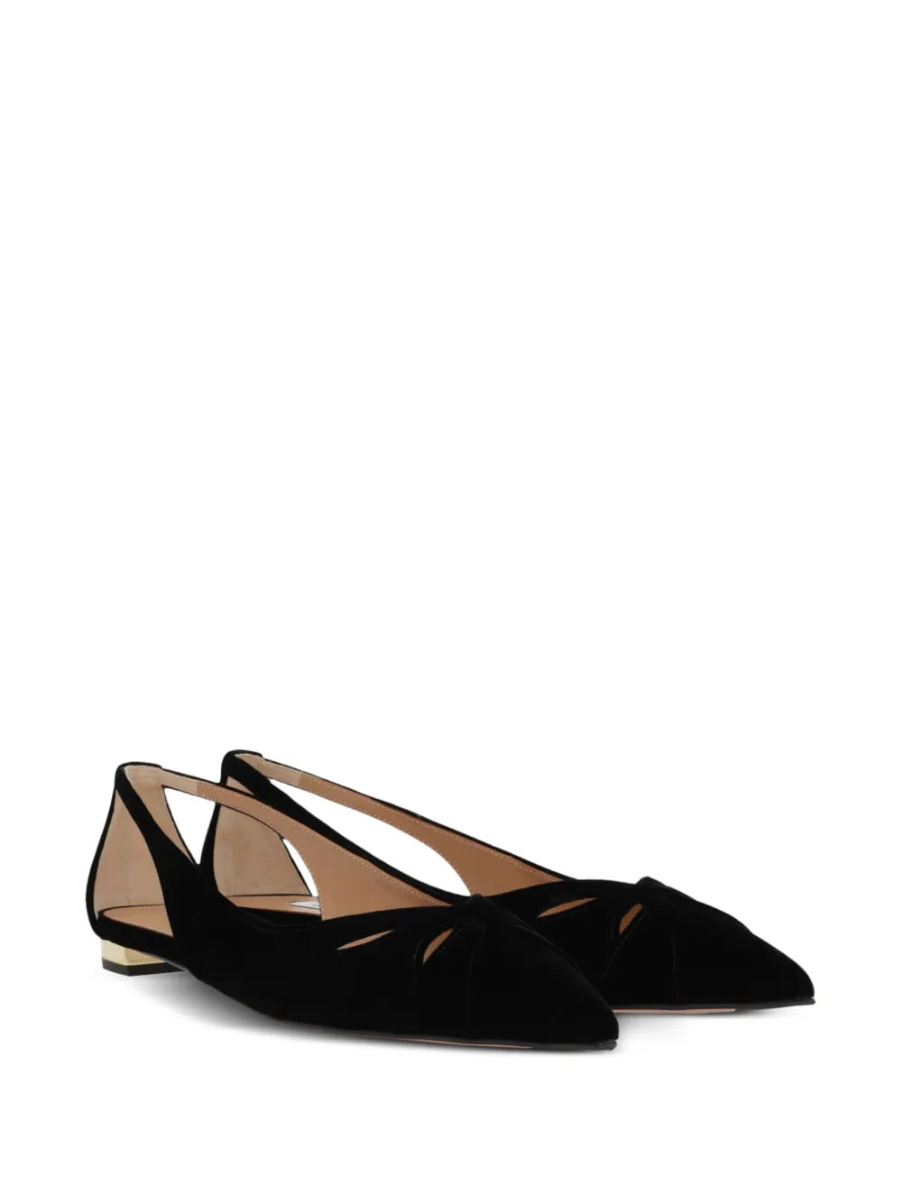 Aquazzura cut out detailing ballerinas