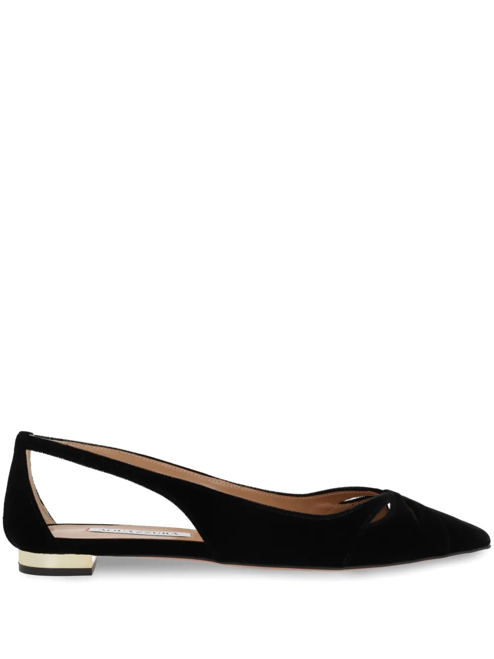 Aquazzura cut out detailing ballerinas