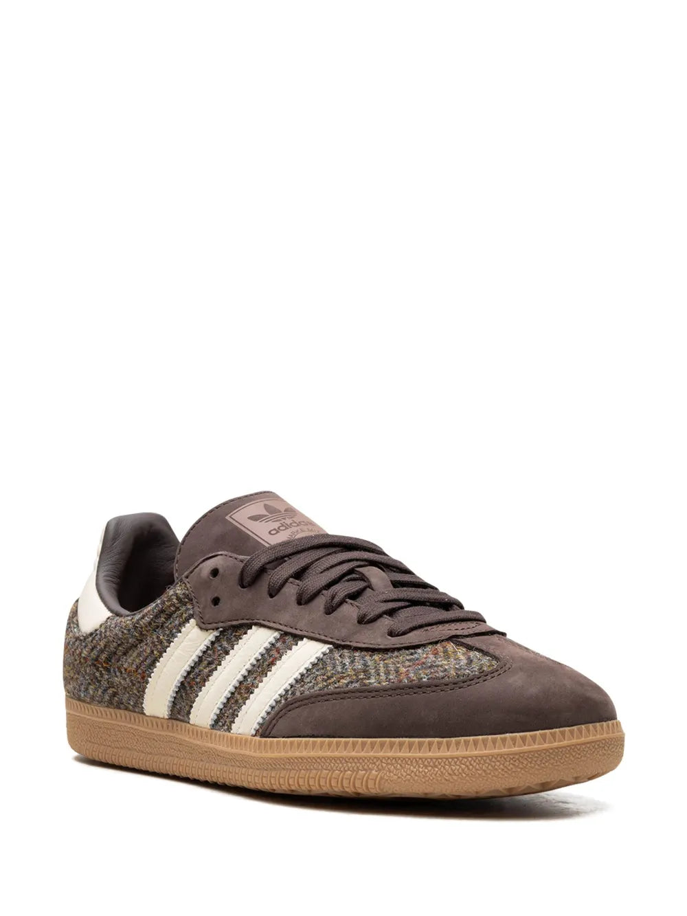adidas Samba OG Tweed Pack "Dark Brown/Cream White/Gum" sneakers