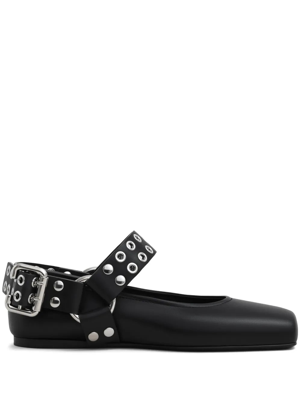 Alaïa leather ballet flats