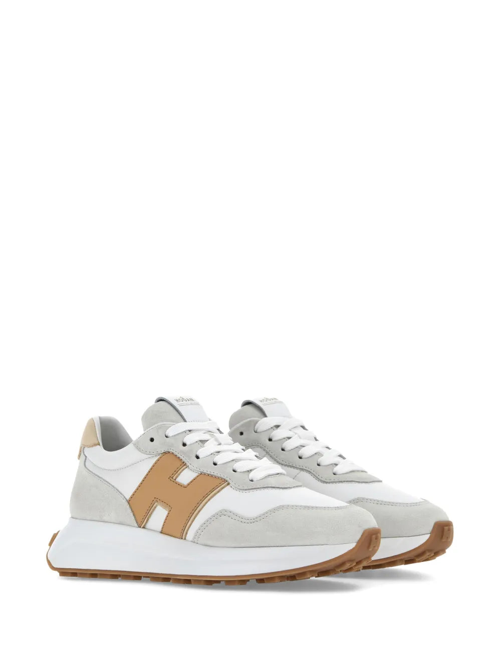 Hogan logo-patch sneakers