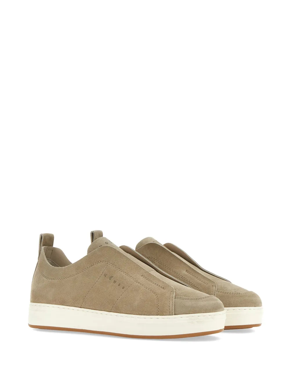 Hogan logo slip on sneakers