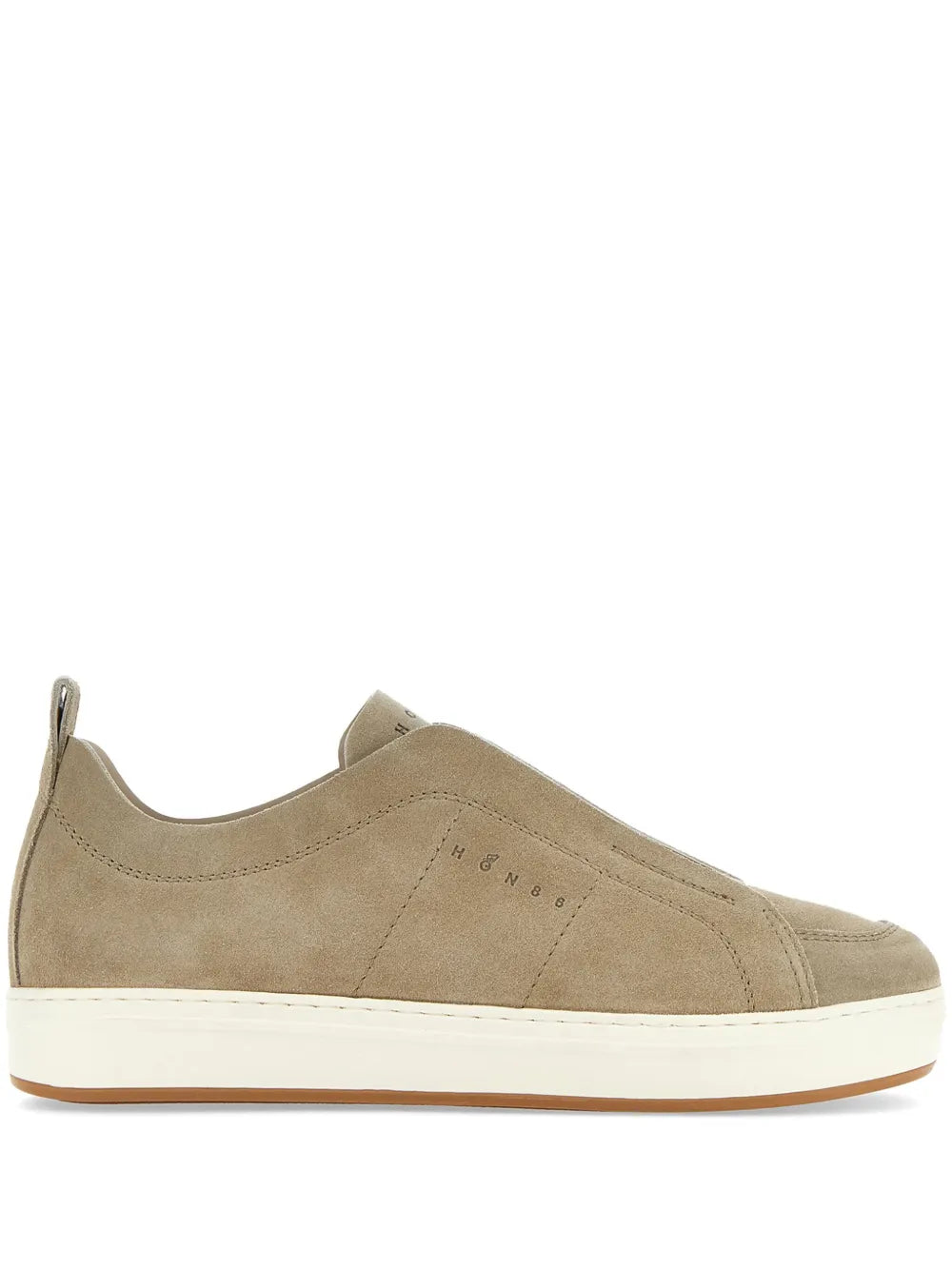 Hogan logo slip on sneakers