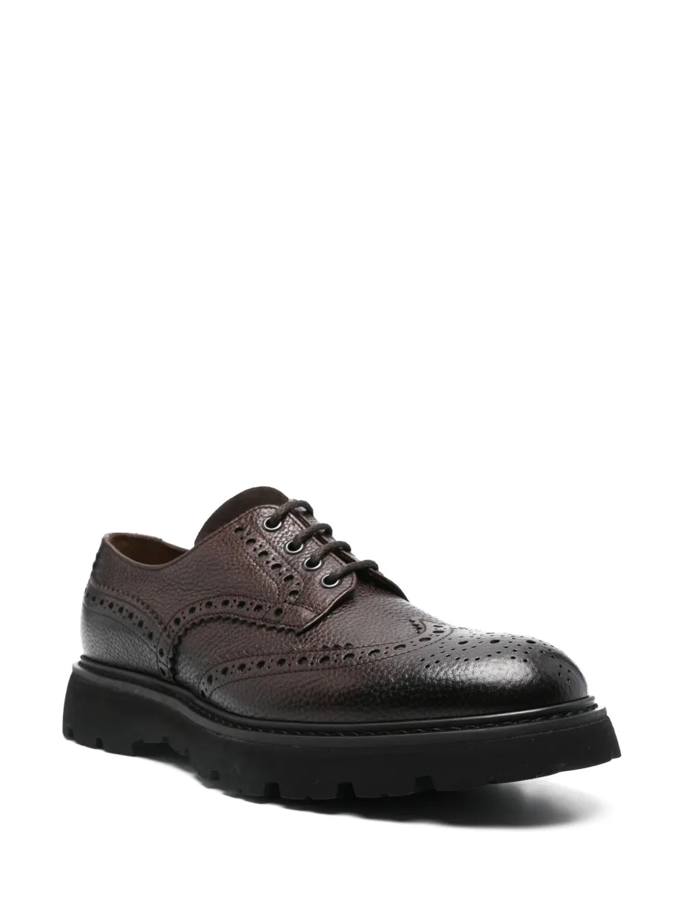 Doucal's leather Derby shoes