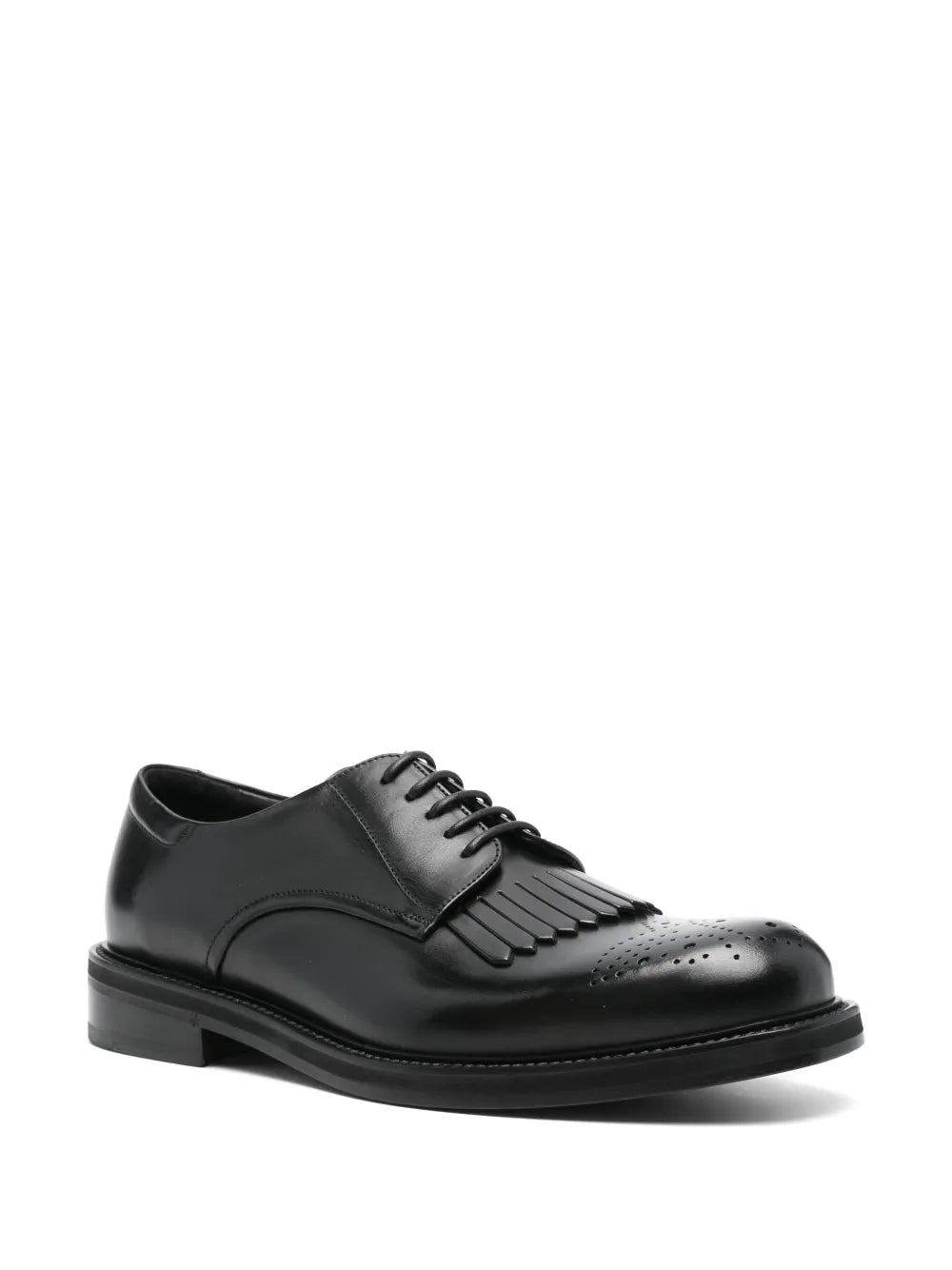 Canali leather brogues