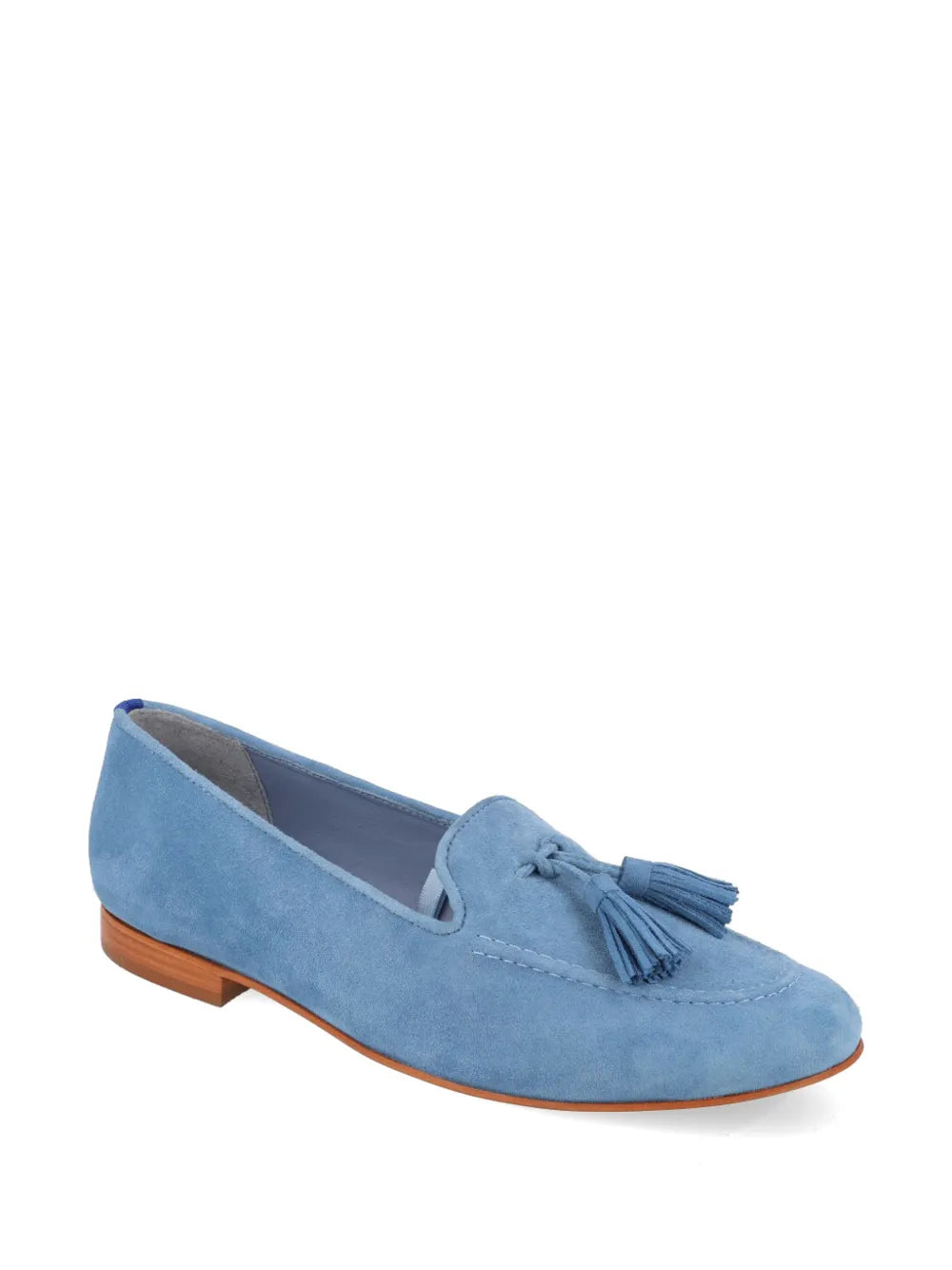 Blue Bird Shoes Tassel suede loafers