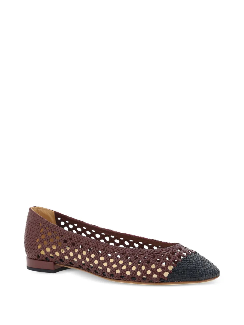 Francesco Russo interwoven ballerinas
