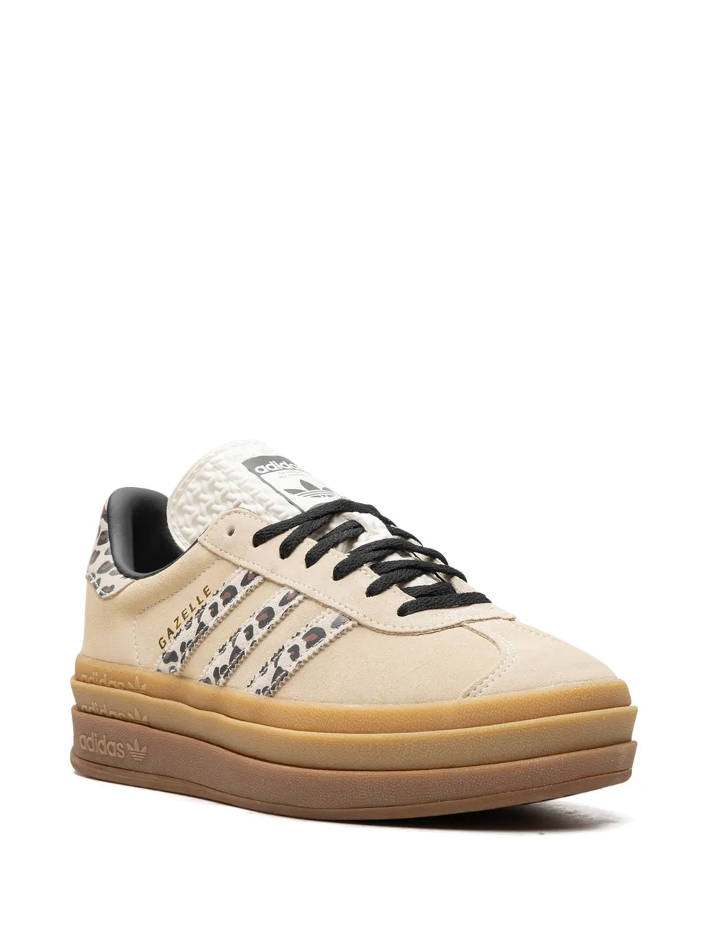 adidas Gazelle Bold "Cream Leopard" sneakers
