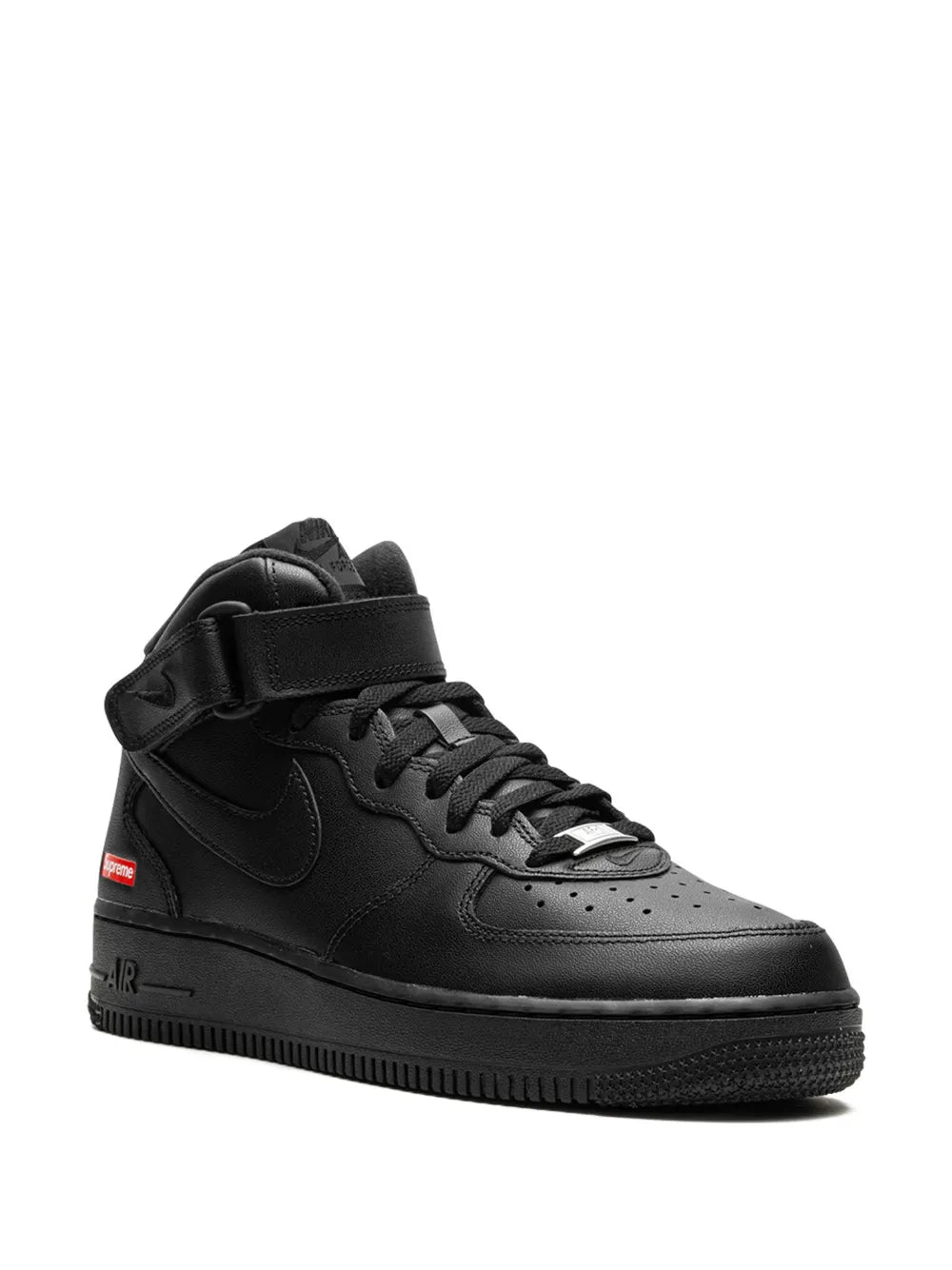 Nike x Supreme Air Force 1 Mid "Mini Box Logo - Black" sneakers