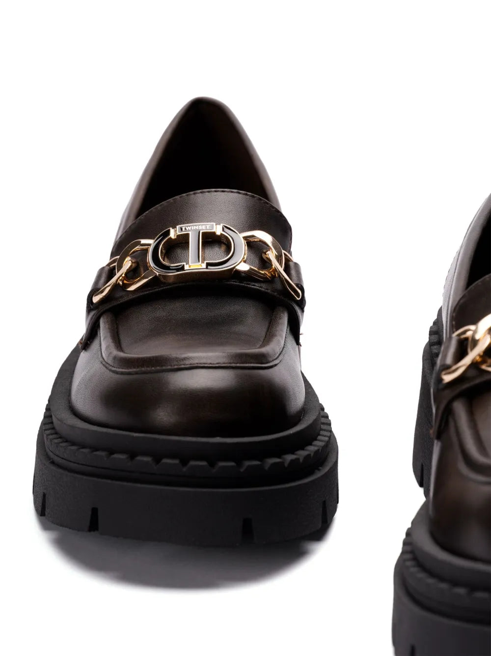 TWINSET Oval T loafers