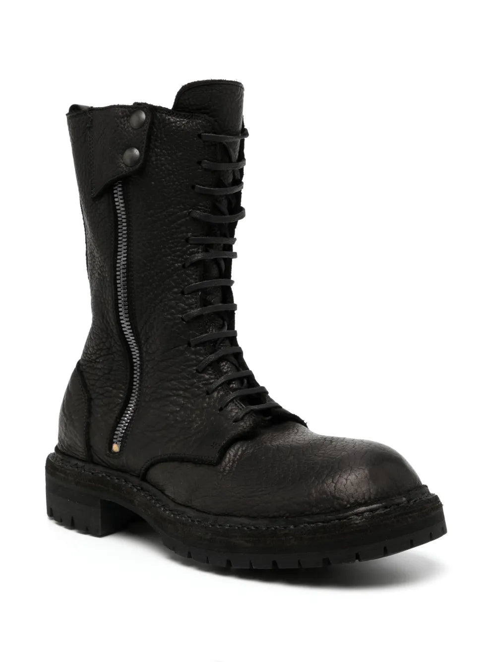 Guidi x Stylezeitgeist combat laced boots