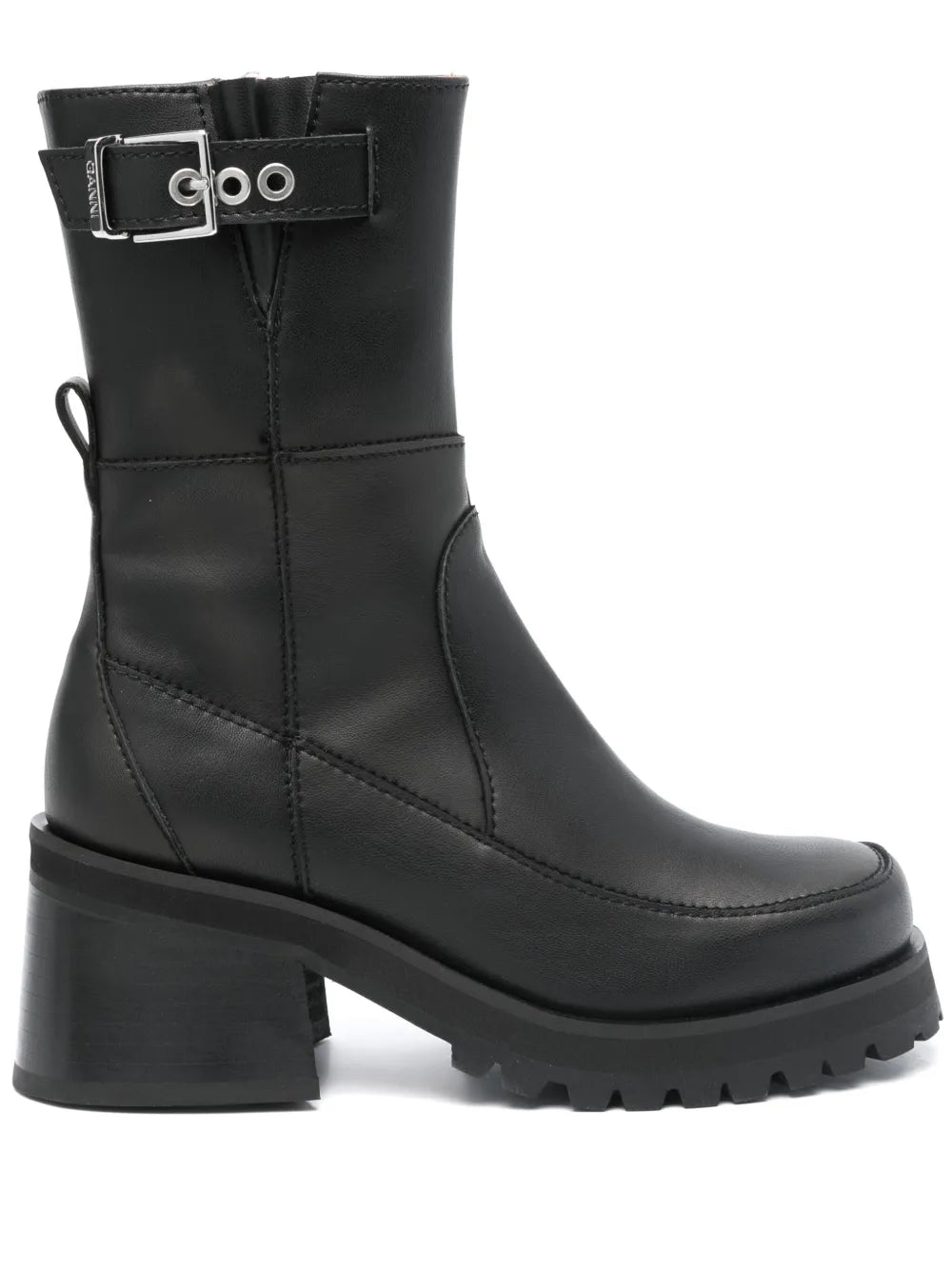 GANNI 70mm faux-leather boots