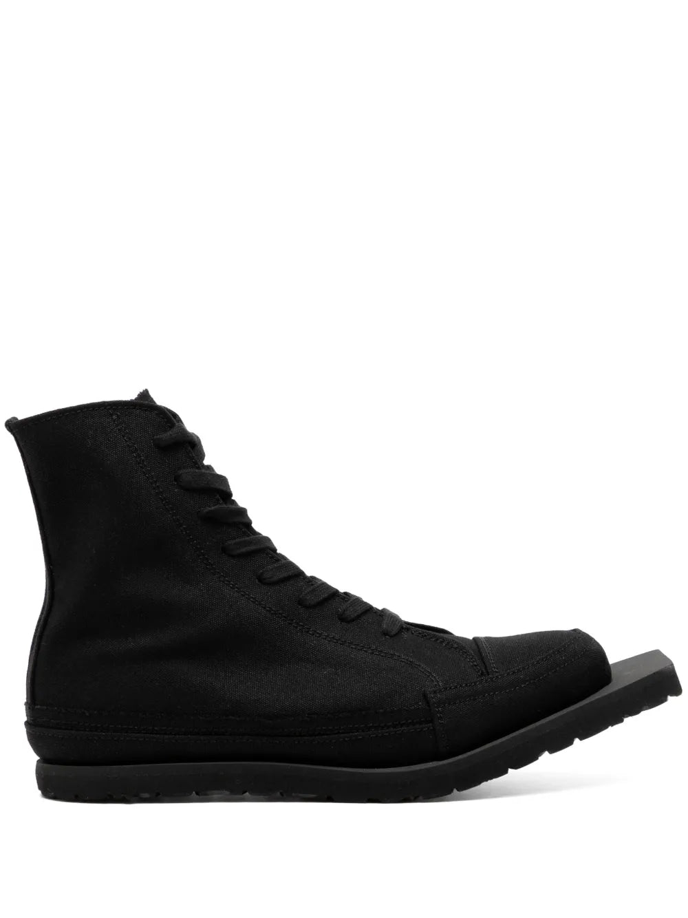 Yohji Yamamoto hi-top lace-up shoes