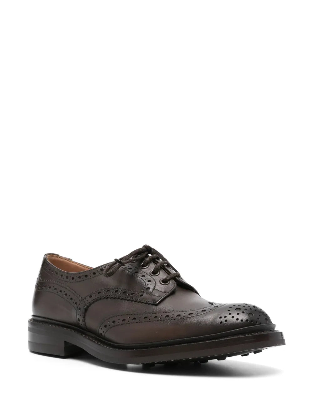 Tricker's leather brogues