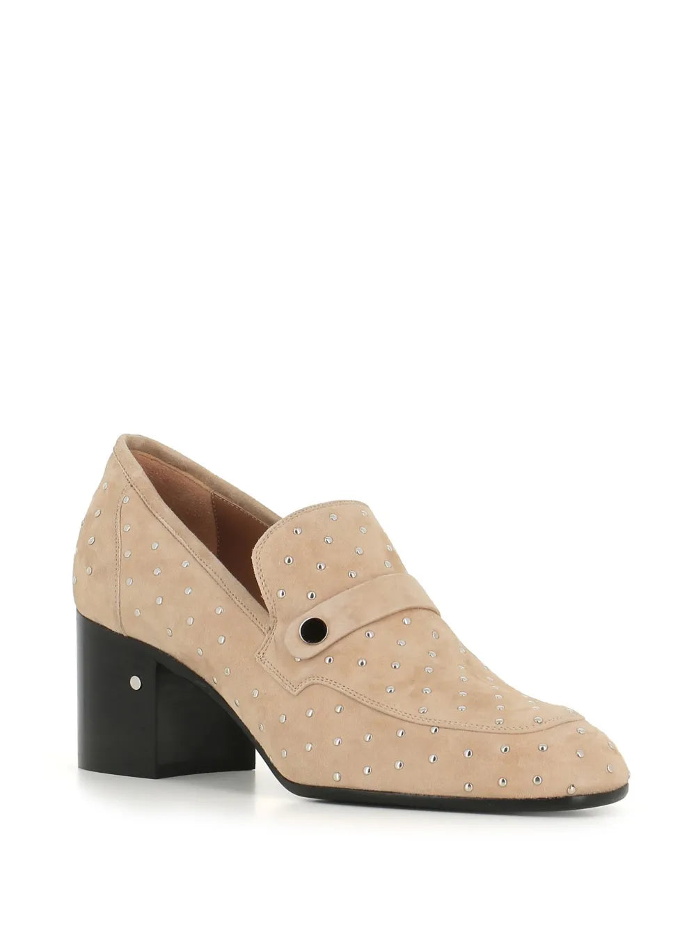 Laurence Dacade 70mm stud-embellished suede loafers
