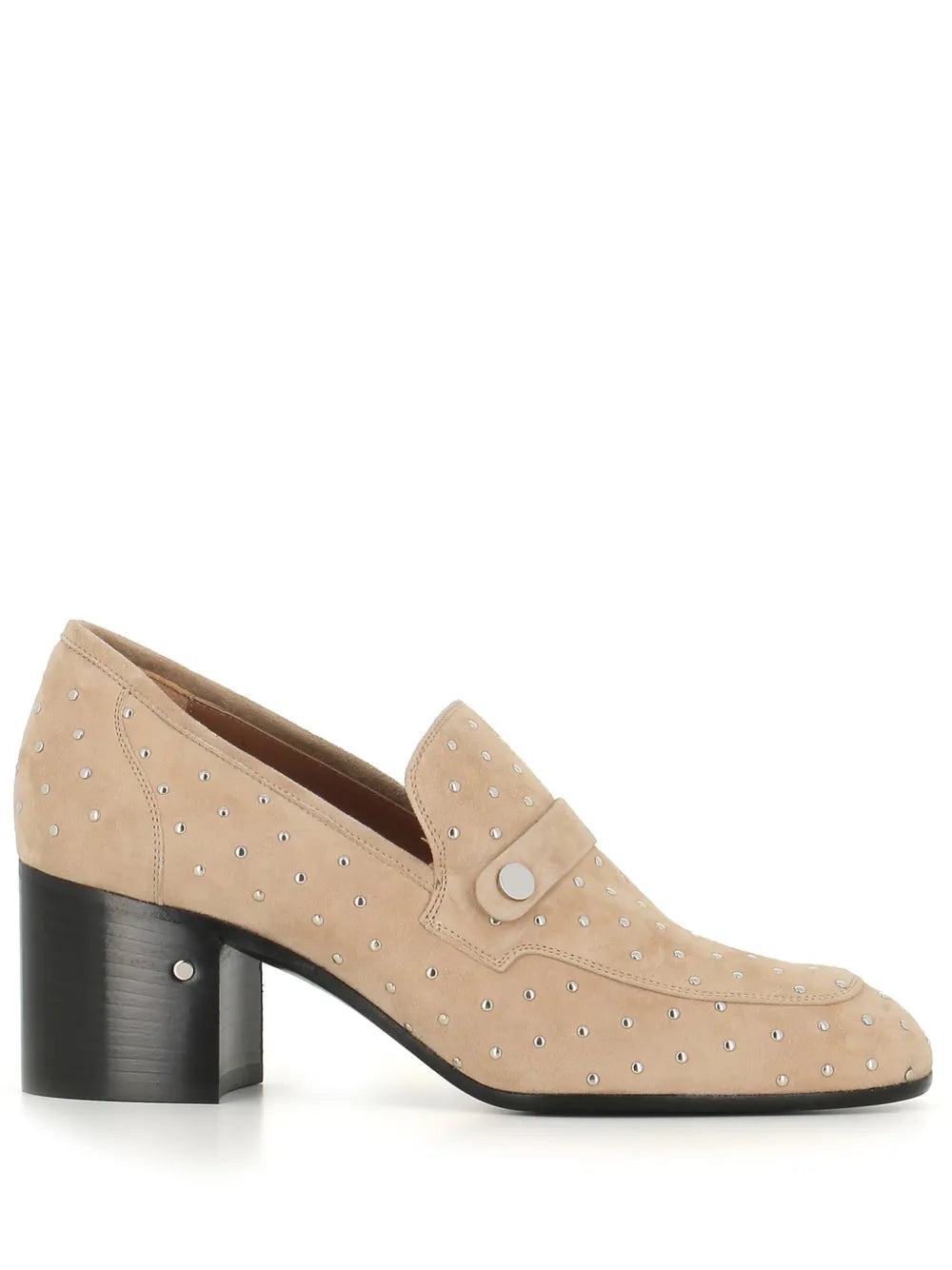 Laurence Dacade 70mm stud-embellished suede loafers
