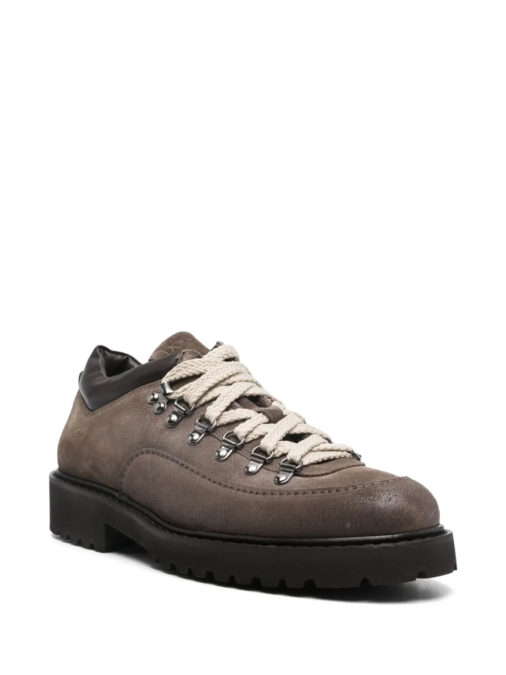 Doucal's suede lace-up brogues