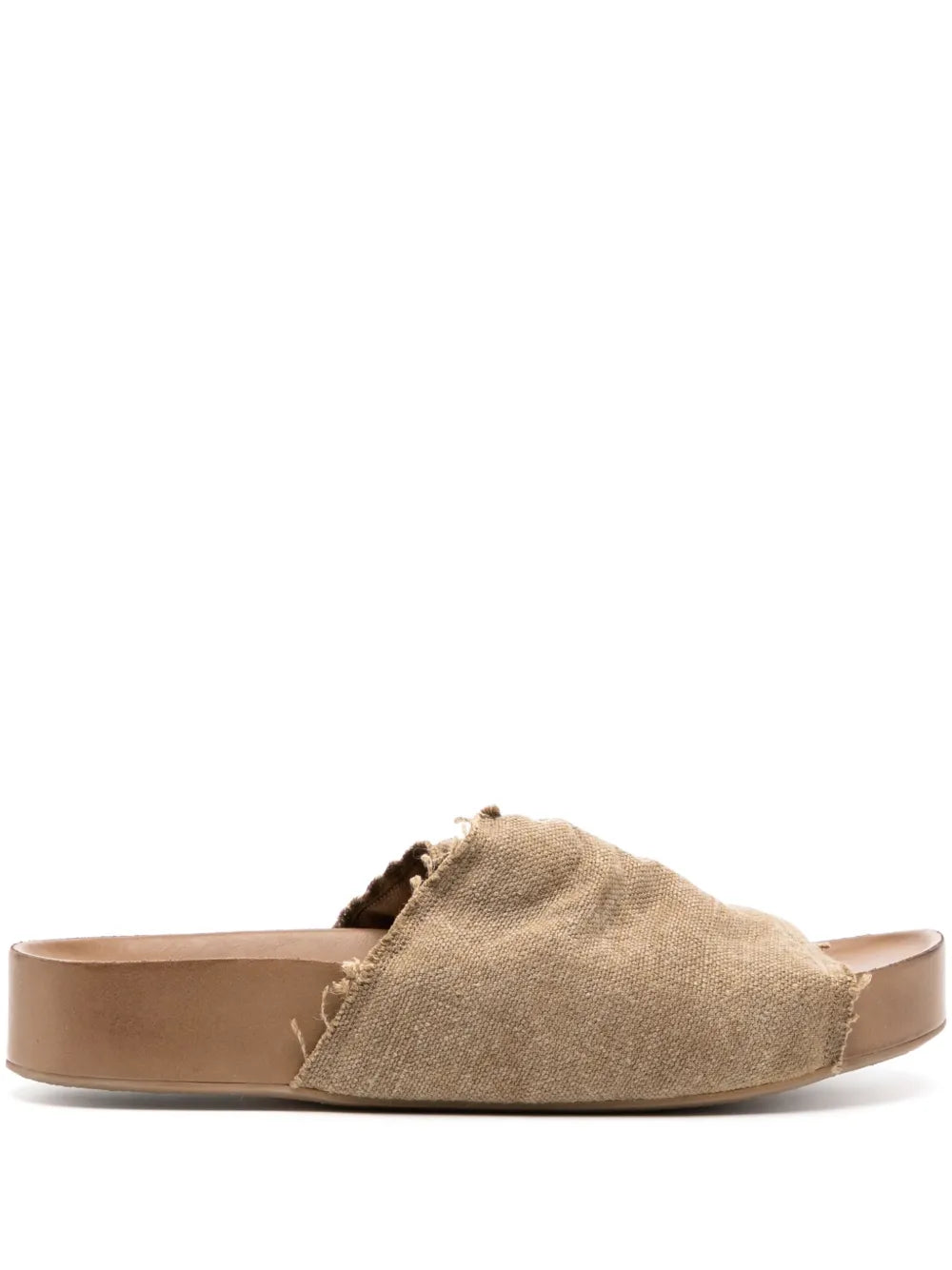 Uma Wang distressed slides