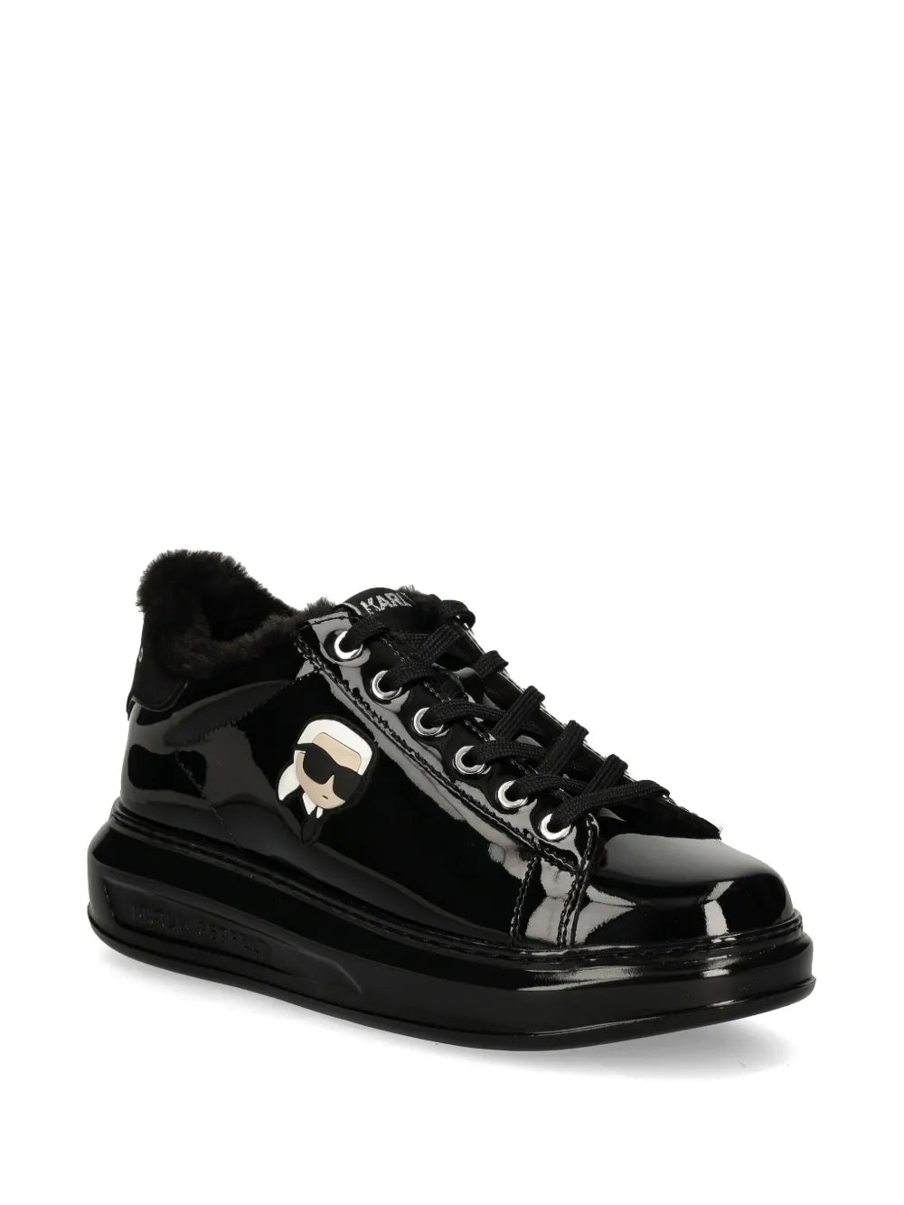 Karl Lagerfeld Ikonik NFT Kapri leather sneakers