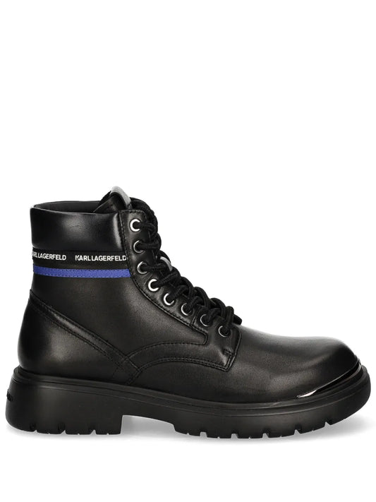 Karl Lagerfeld lace-up ankle boots