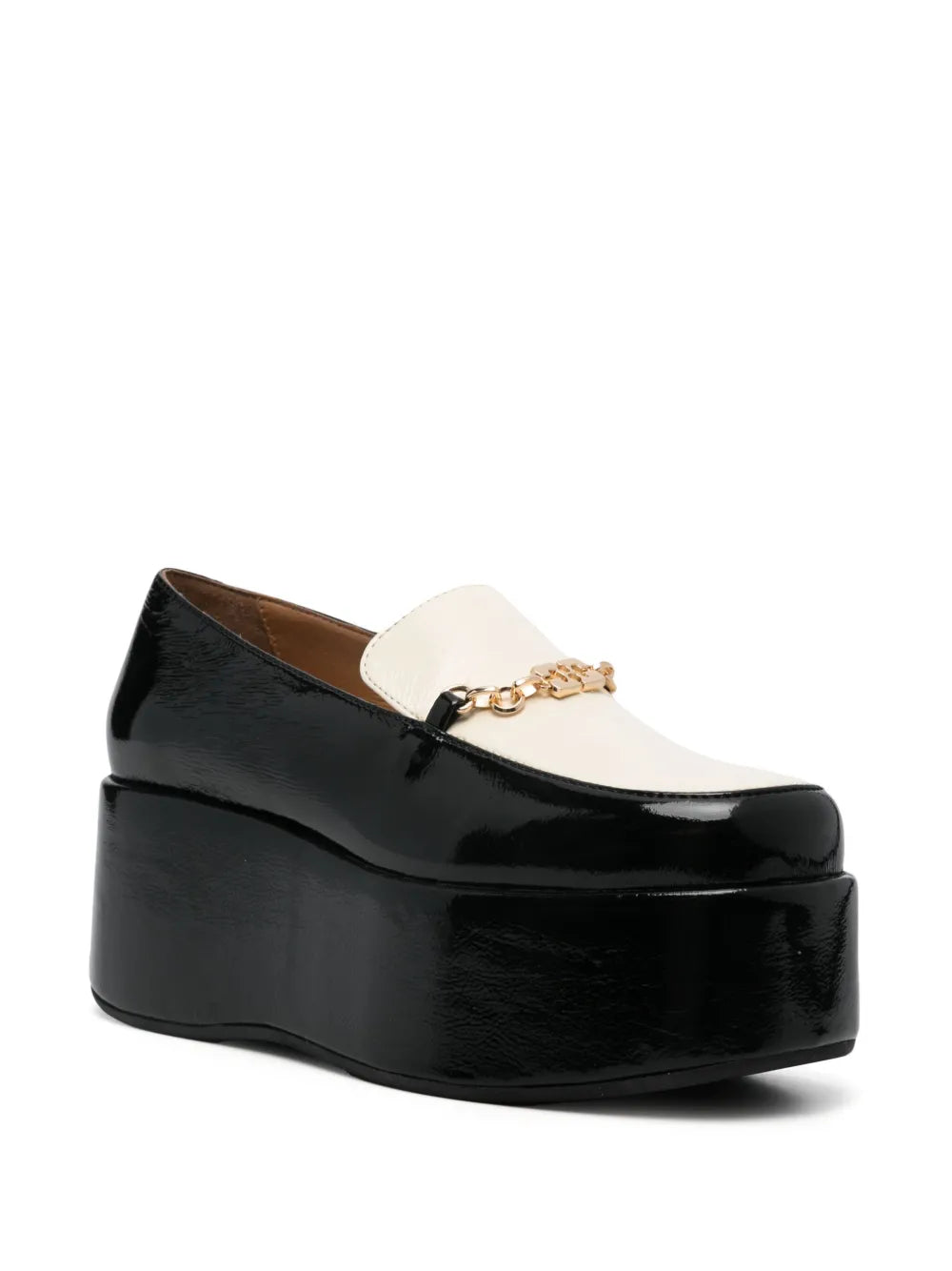 GANNI 70mm platform loafers