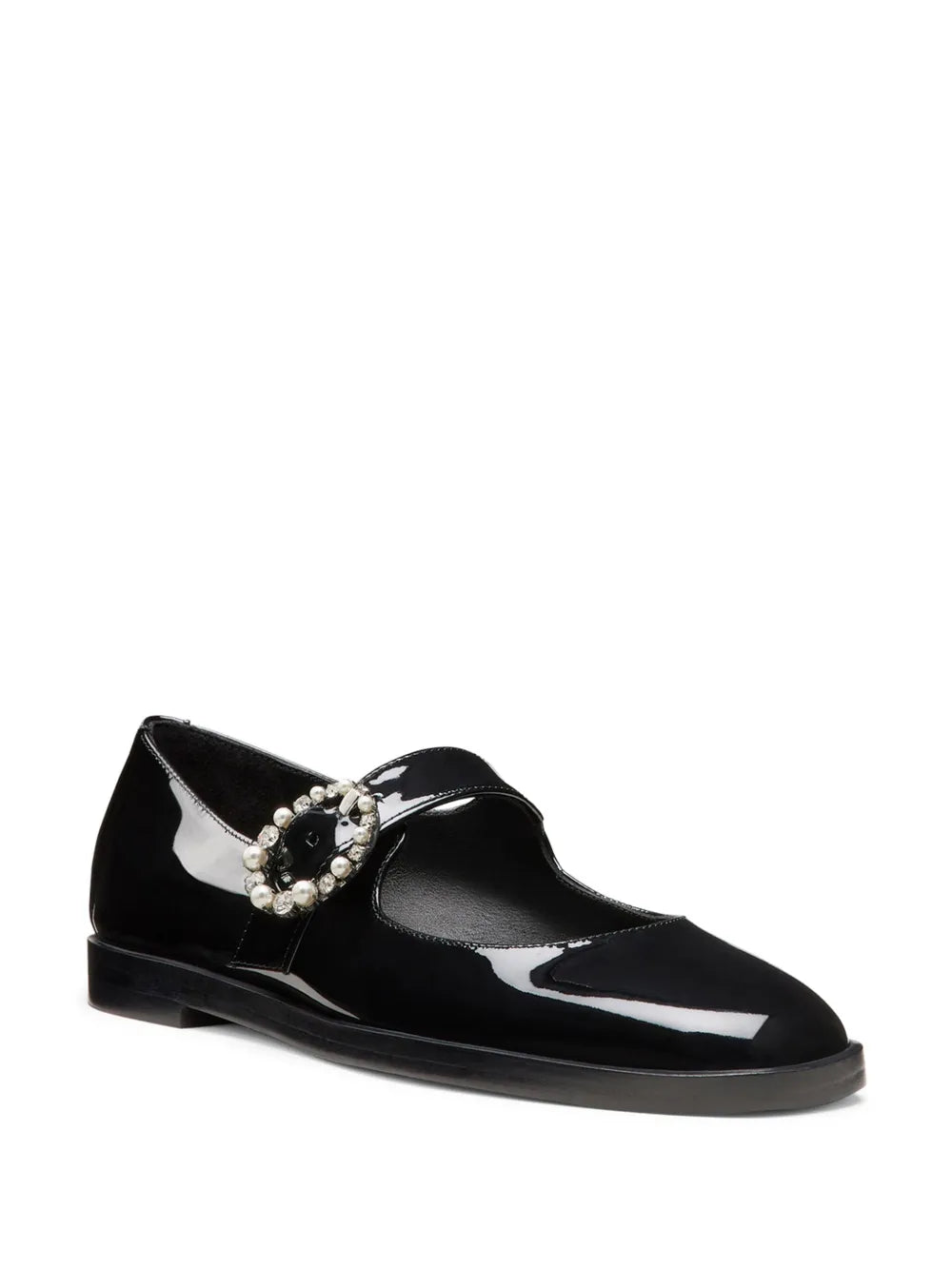 Stuart Weitzman Loralei Crystal ballerina shoes