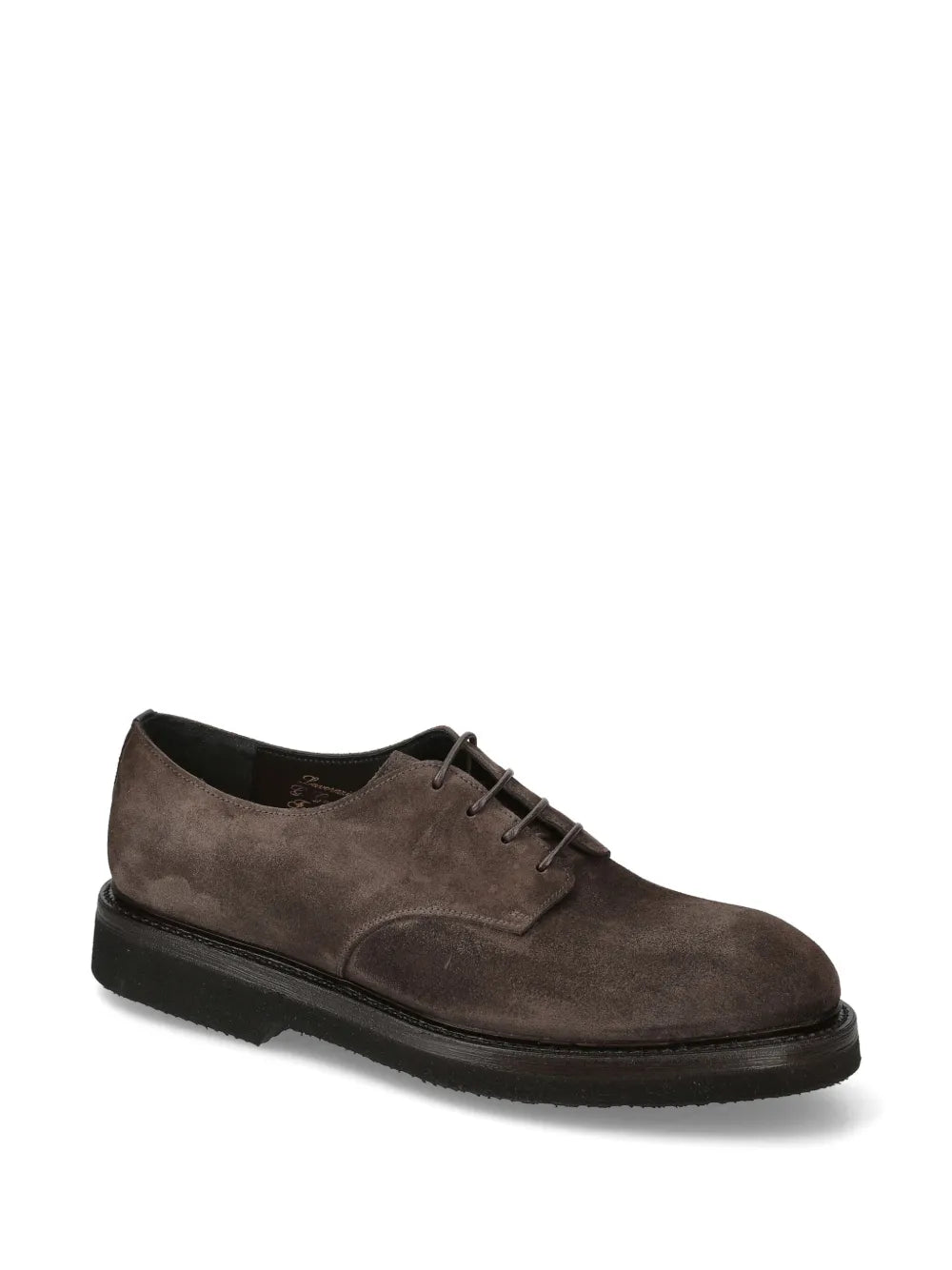 Premiata leather derby shoes