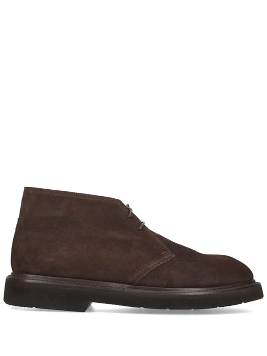 Premiata lace-up suede ankle boots