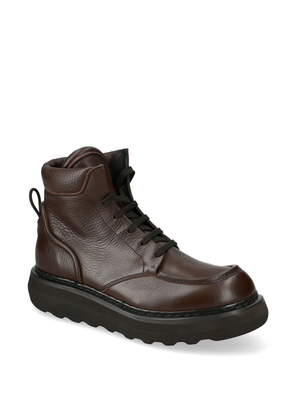 Premiata leather lace-up boots