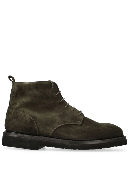 Premiata suede lace-up ankle boots