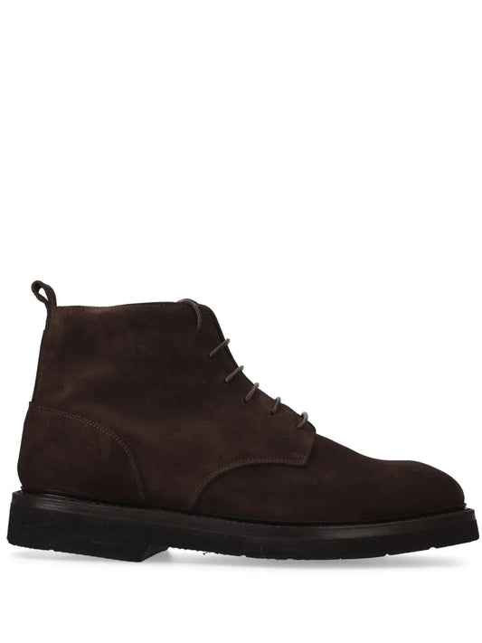 Premiata lace-up suede ankle boots
