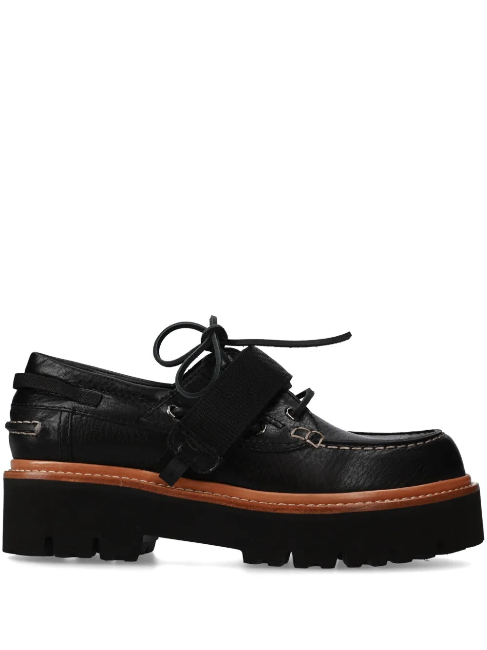 Premiata leather lace-up shoes