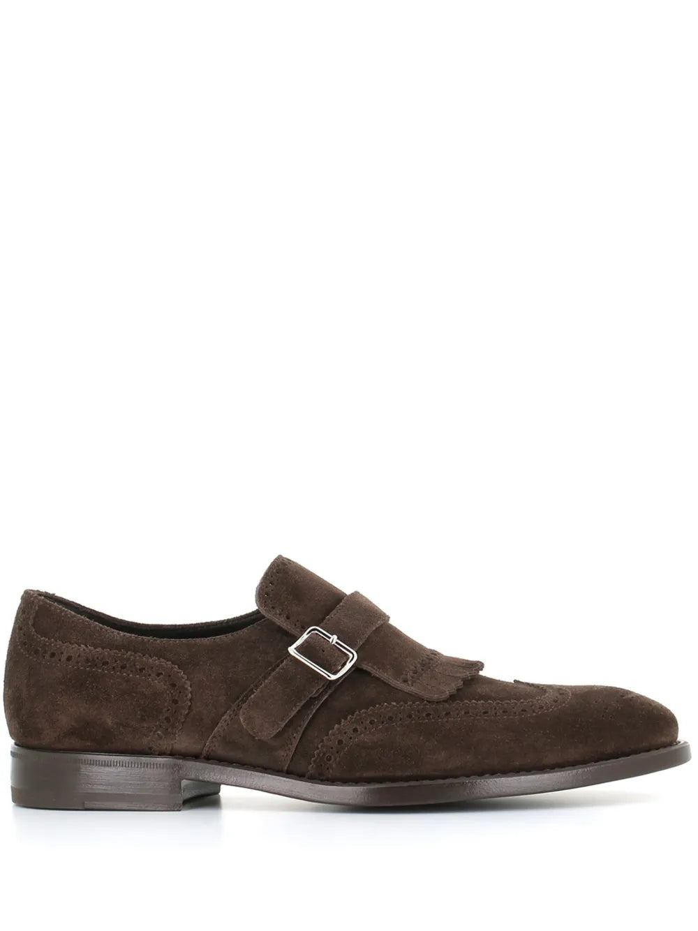 Henderson Baracco suede monk shoes