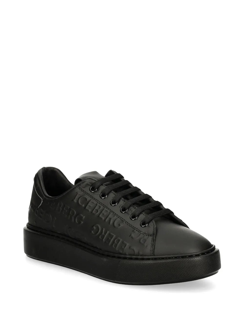 Iceberg embossed sneakers
