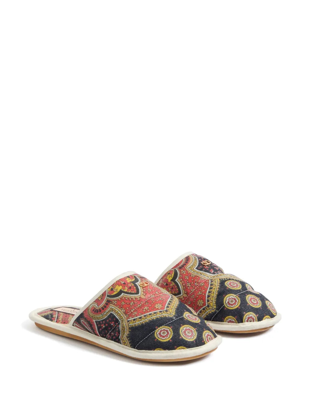 Valentino Garavani paisley-print slides