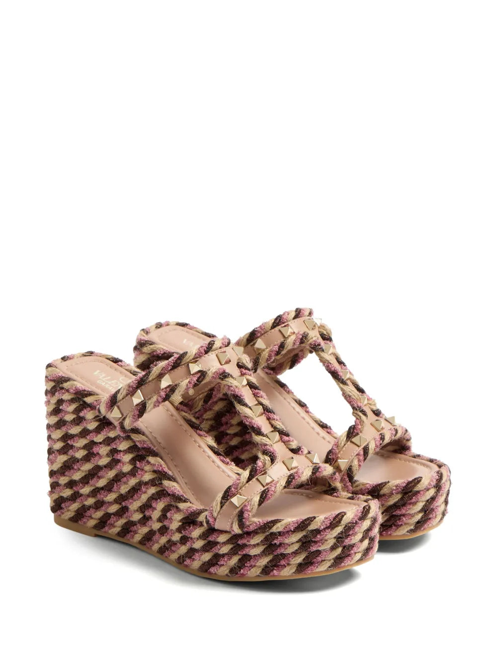 Valentino Garavani 90mm Rockstud wedges