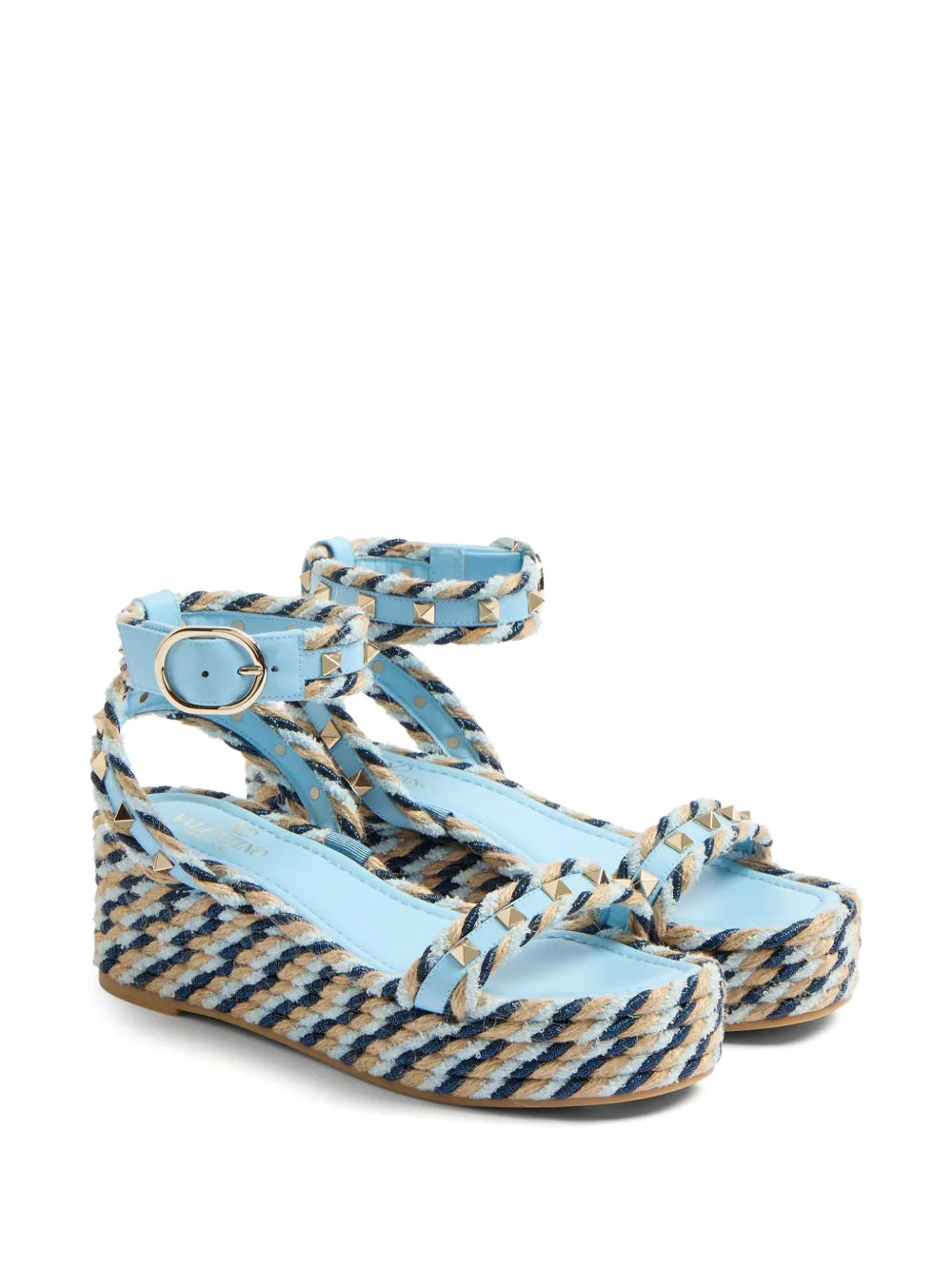 Valentino Garavani Rockstud-embellished espadrilles