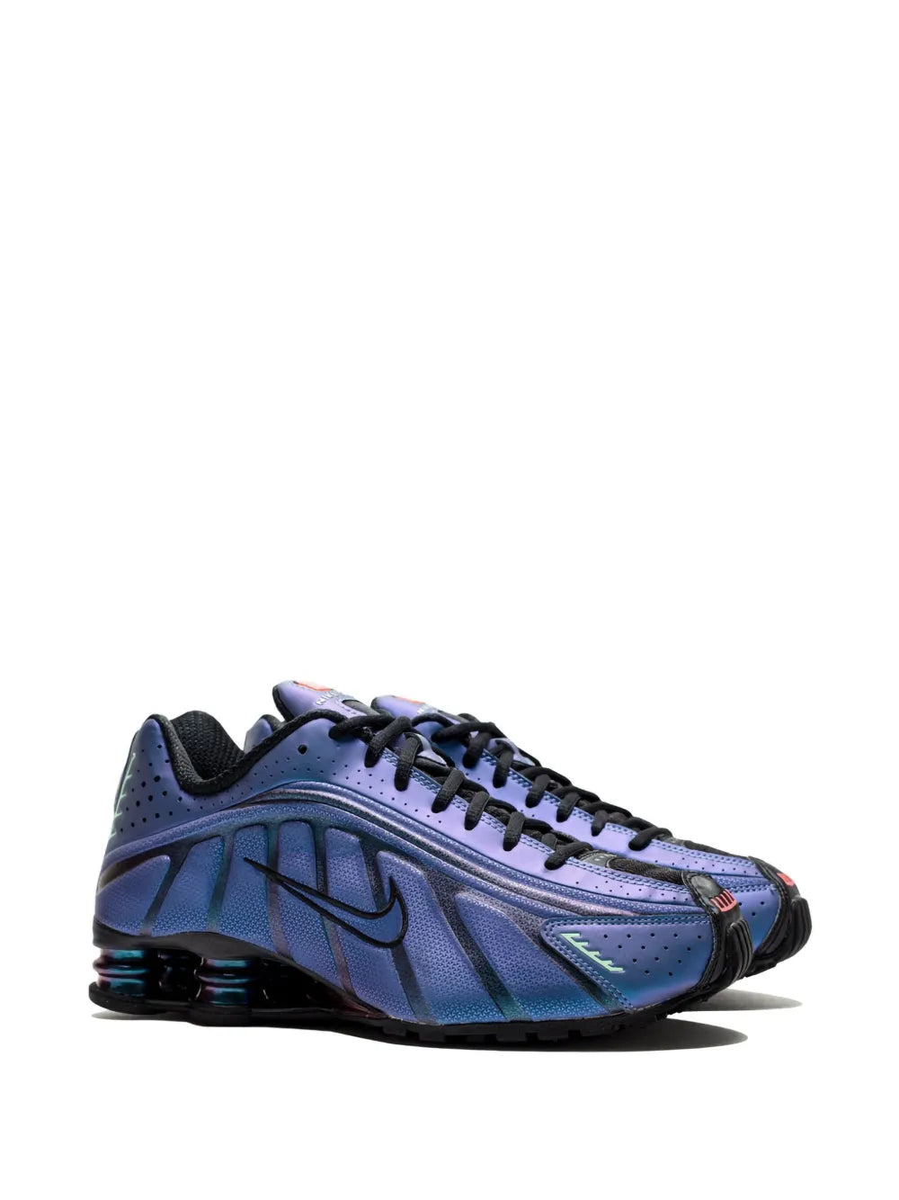 Nike Shox R4 "Iridescent/Black" cleets