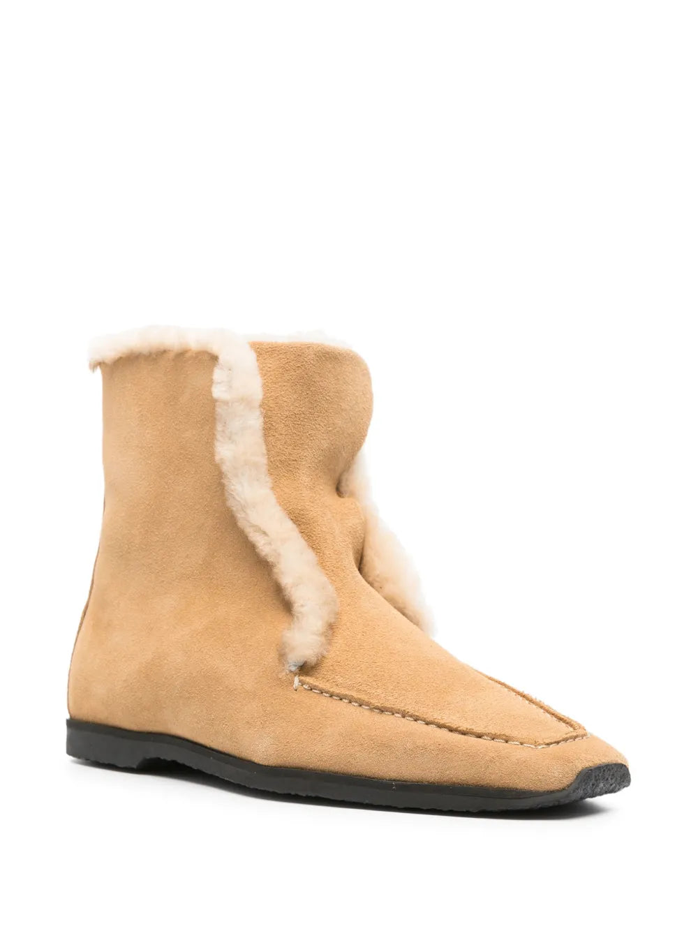 TOTEME shearling-edge boots