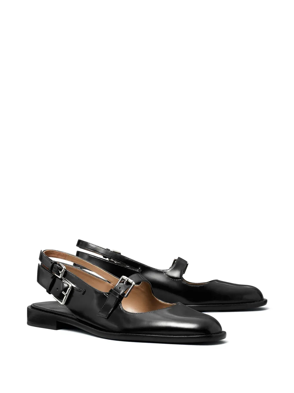 Tory Burch multi-buckle ballerina shoes
