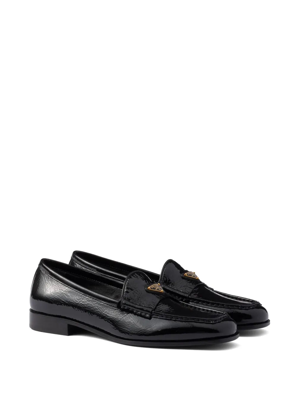 Prada patent-leather loafers