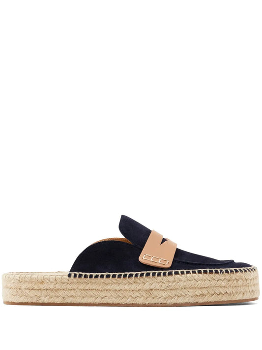 JW Anderson suede loafer mules