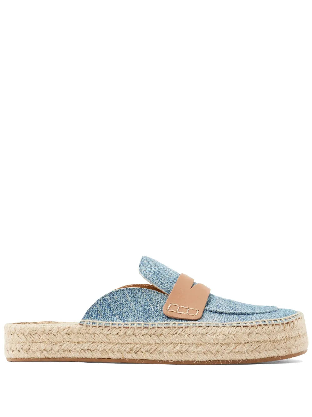 JW Anderson denim loafer mules