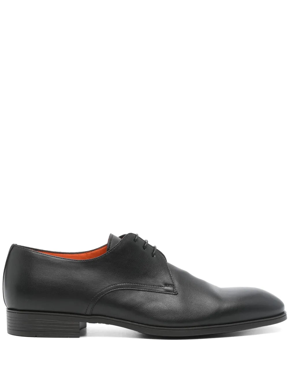 Santoni leather lace-up shoes
