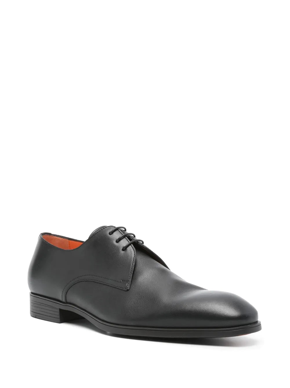 Santoni leather lace-up shoes