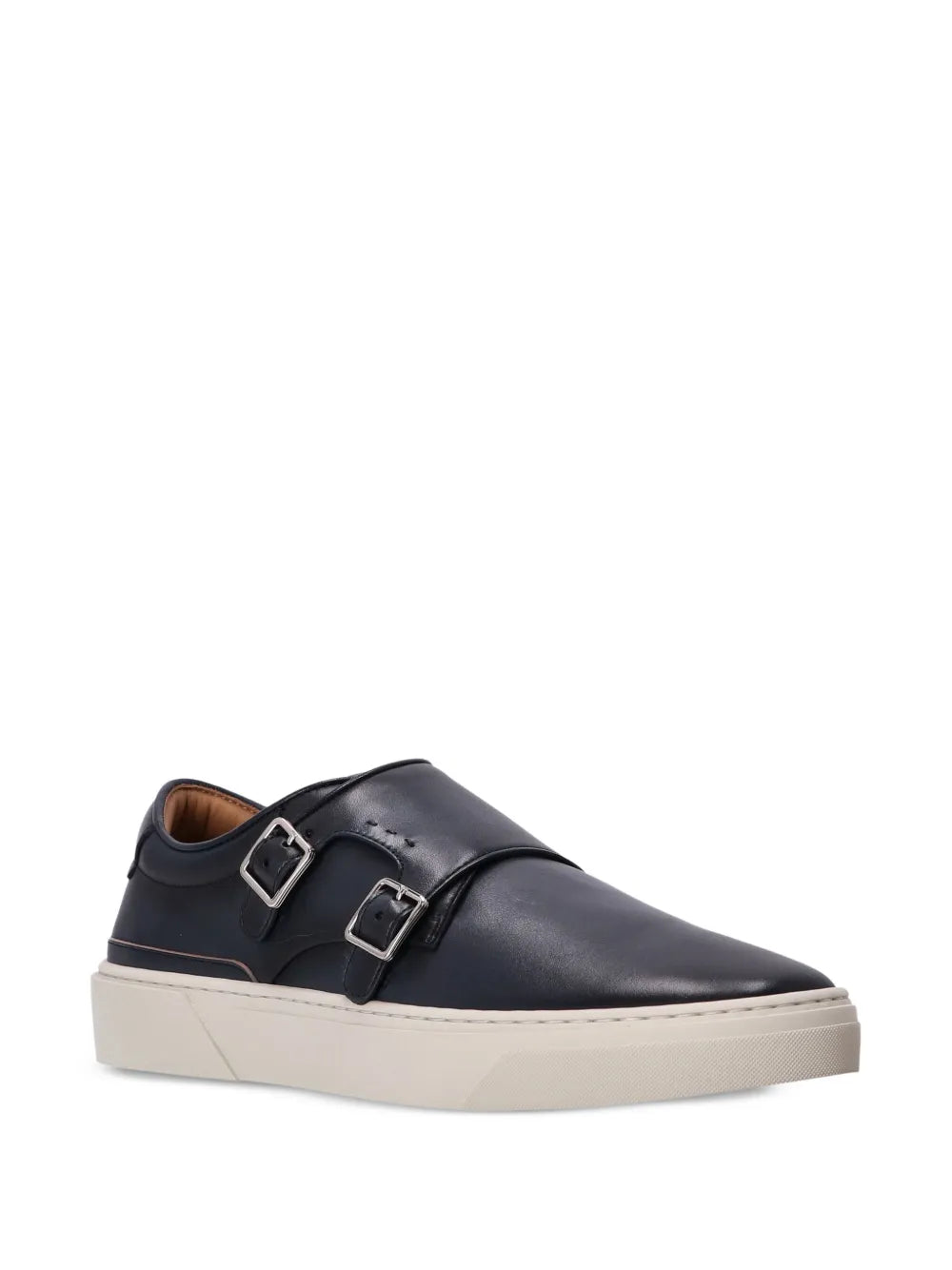 BOSS leather Monk shoes
