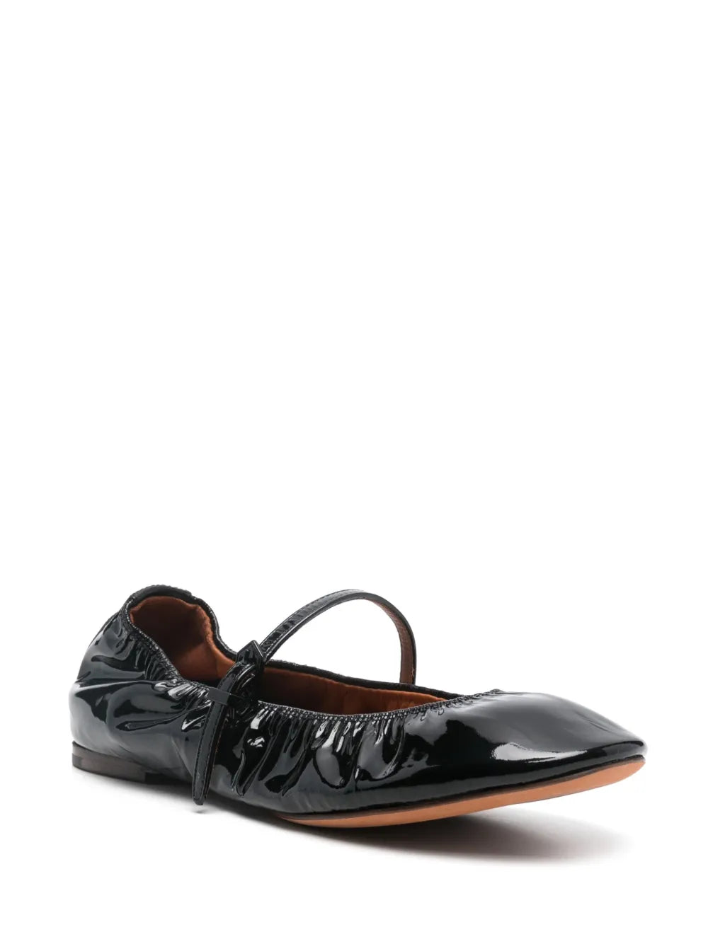 Lanvin Mary Jane glossy ballet flats